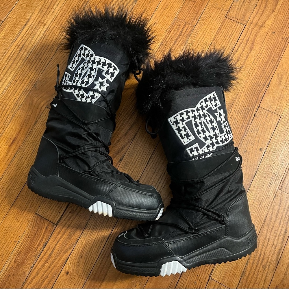 DC snow boots with fur